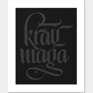 Krav Maga Dark Posters and Art